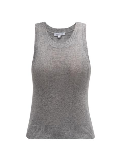 VERONICA BEARD Women's Jerrel Cashmere Fitted Tank - Grey