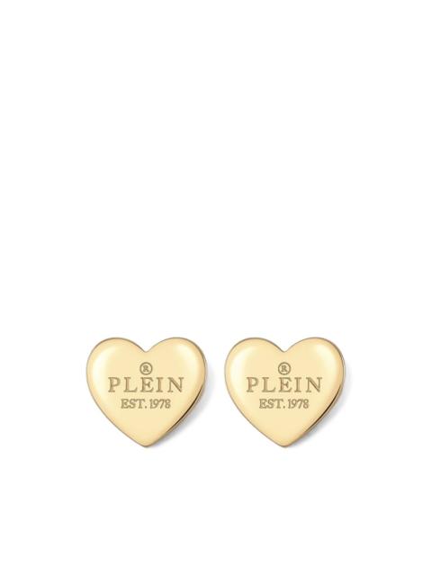 PHILIPP PLEIN Rocked Heart earrings