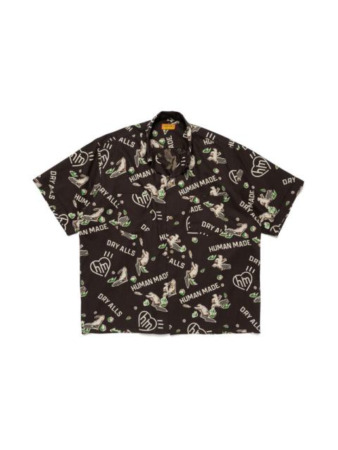 Human Made Otter Allover Printed Short Sleeve Shirt