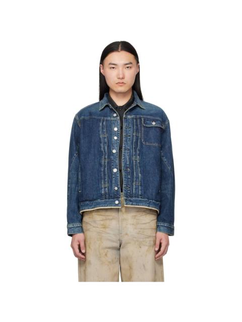 Navy UC1F4204-1 Denim Jacket