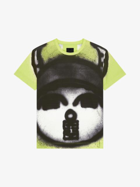 Givenchy OVERSIZED T-SHIRT WITH TAG EFFECT PRINTS