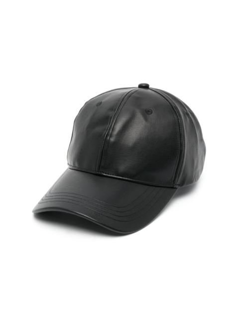 STAND STUDIO Cia faux-leather cap