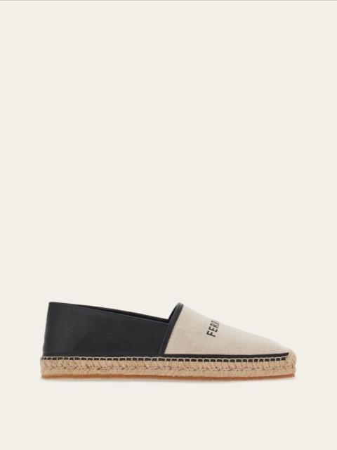 FERRAGAMO ESPADRILLES WITH FOLDABLE HEEL