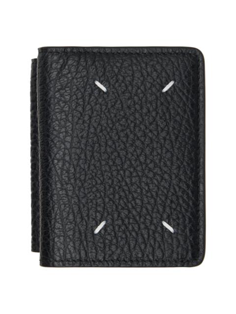 Maison Margiela Black Four Stitches Pocket Wallet