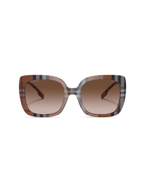 Burberry Caroll oversize-frame sunglasses