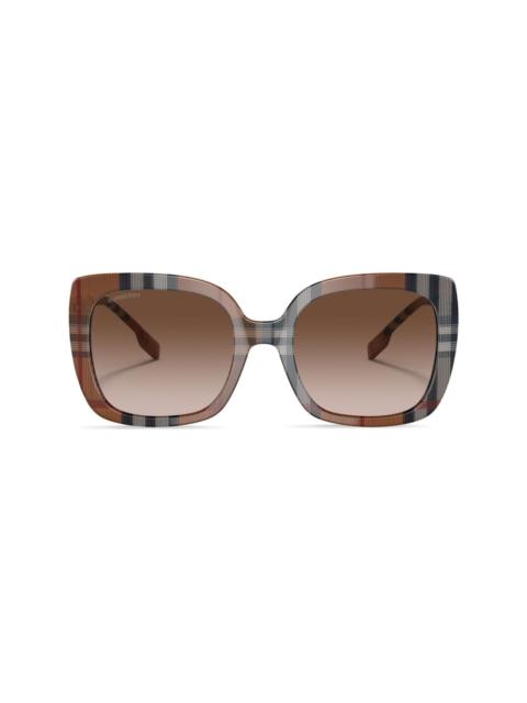 Burberry Caroll oversize-frame sunglasses