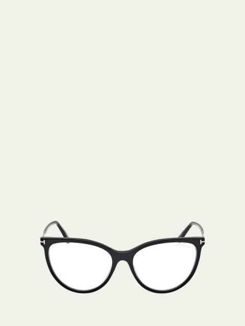TOM FORD Blue Light Blocking Cat-Eye Glasses