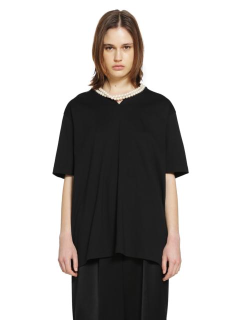 Junya Watanabe Cotton Jersey T-shirt With Split