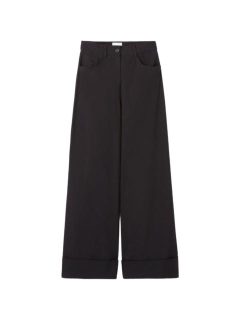 Claudie Pierlot cuffed palazzo trousers