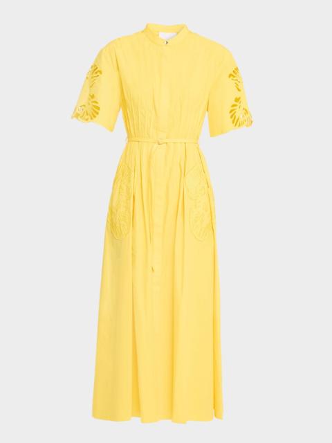 Acler Balwest Embroidered Maxi Dress