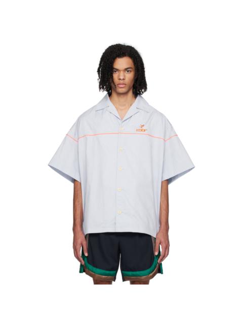 Kolor Blue Oversized Shirt