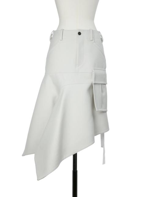 sacai Wool Melton Skirt