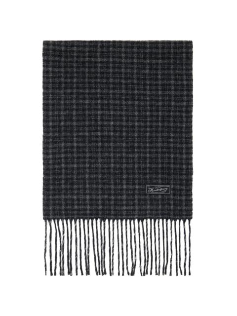 mfpen Gray Facade Fringe Scarf