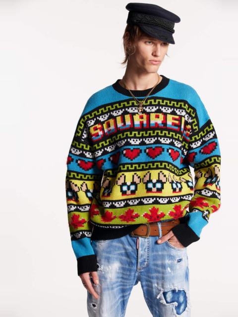 DSQUARED2 CIRO CREWNECK KNIT