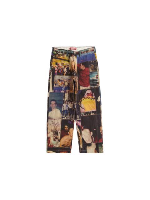 Supreme Supreme Mark Leckey Hardcore Patchwork Loose Fit Chino Pant Multicolor