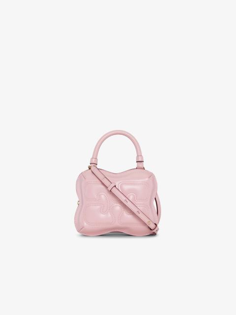 GANNI PINK SMALL BUTTERFLY CROSSBODY BAG