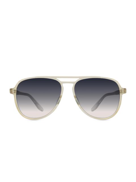 BARTON PERREIRA Women's Hartmann 58MM Aviator Sunglasses - Champagne Grey Gradient