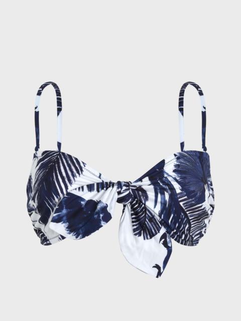 Vilebrequin WOMEN BANDEAU BIKINI TOP PAPAGAIO