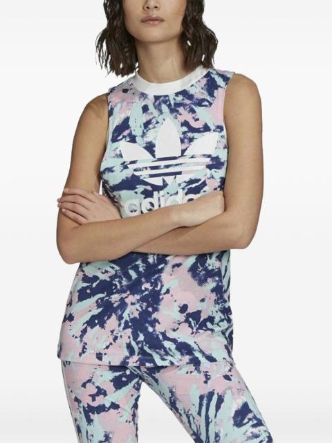 adidas sleeveless printed tank top