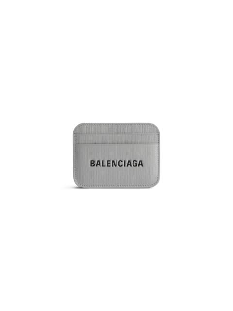 BALENCIAGA Women's Cash Card Holder in Grey/black