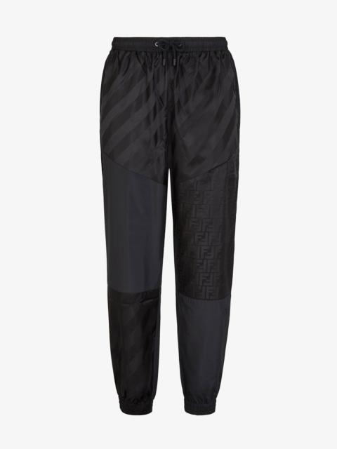 FENDI Black tech fabric pants