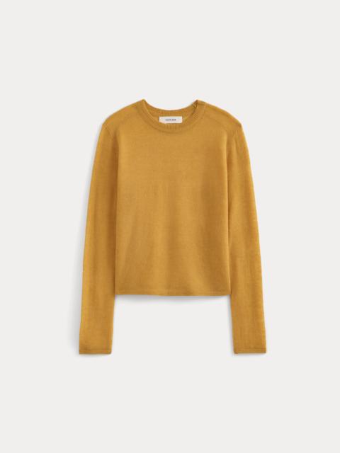 EVERLANE AIR ALPACA LONG-SLEEVE SLIM CREW