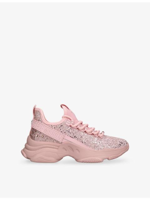 STEVE MADDEN Maxilla-G Glitter-Embellished Trainers