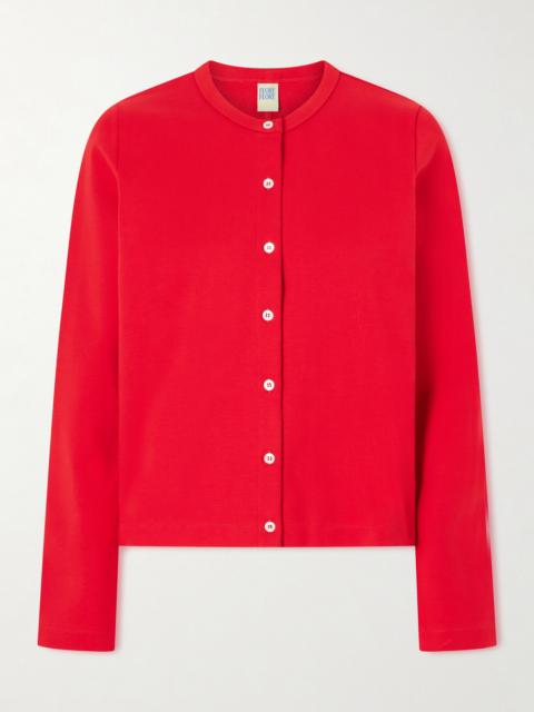 FLORE FLORE Poppy Organic Cotton-jersey Cardigan
