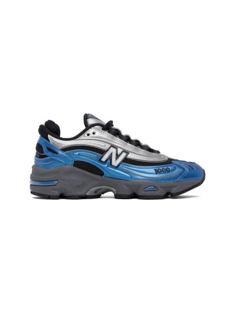 Silver & Navy 1000 Sneakers