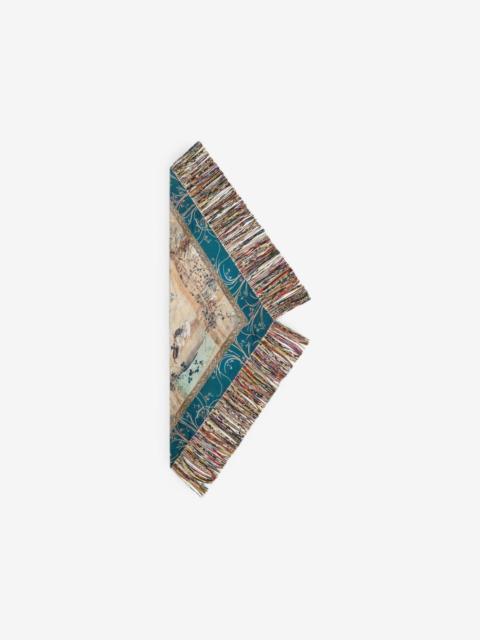 Pierre-Louis Mascia Aloeuw fringed scarf