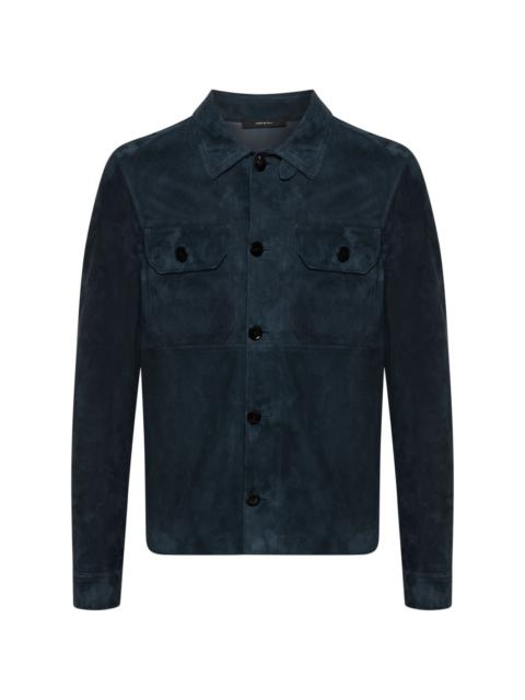 suede shirt jacket