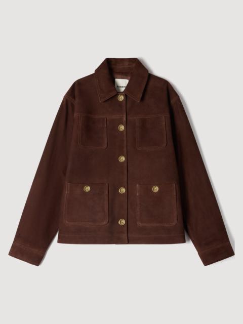 Sandro SUEDE JACKET
