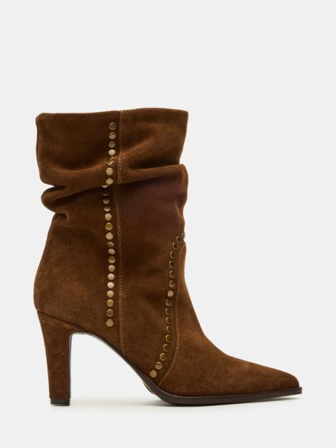 STEVE MADDEN EVANIA CHESTNUT SUEDE