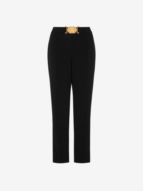 Moschino DOUBLE SMILEY® CRÊPE TROUSERS