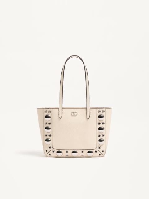 Valentino VALENTINO GARAVANI NELLCÔTE MINI SHOPPING BAG IN GRAINY CALFSKIN