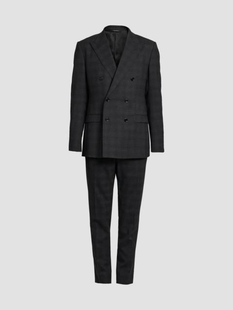 Dolce & Gabbana Men's Plaid Wool-Blend Double-Breasted Suit - Quadri Check Tartan