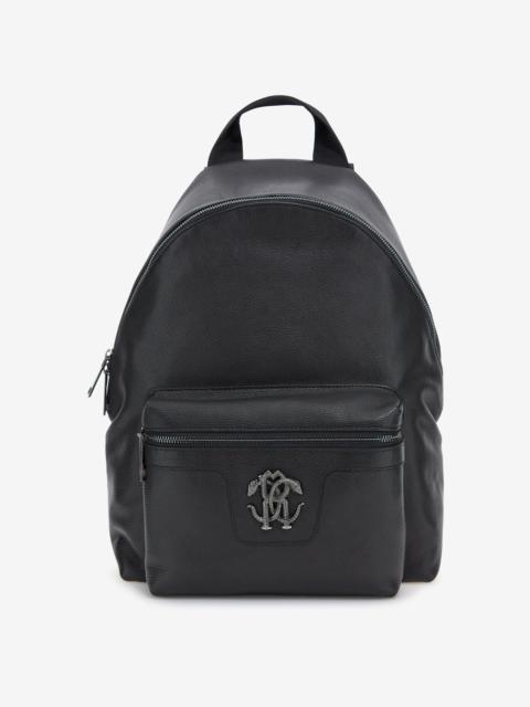 Backpack with Monogram Mirror Snake