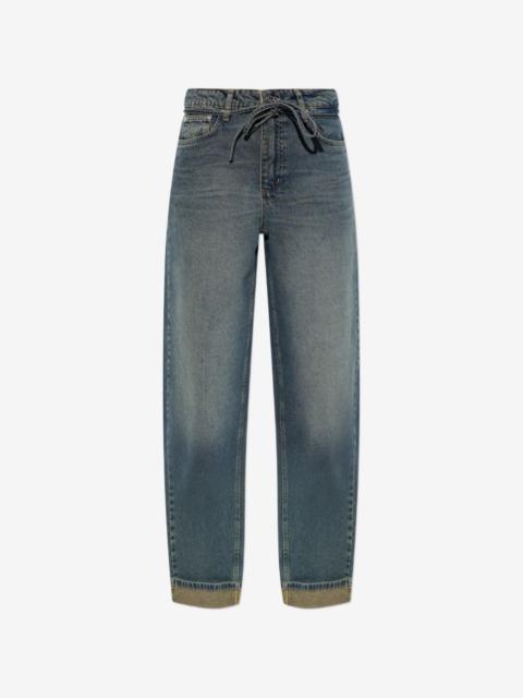 GESTUZ Gzsusara tie-fastening jeans
