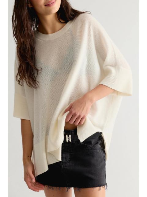 FREE PEOPLE We The Free Ninth Street Cashmere Tee