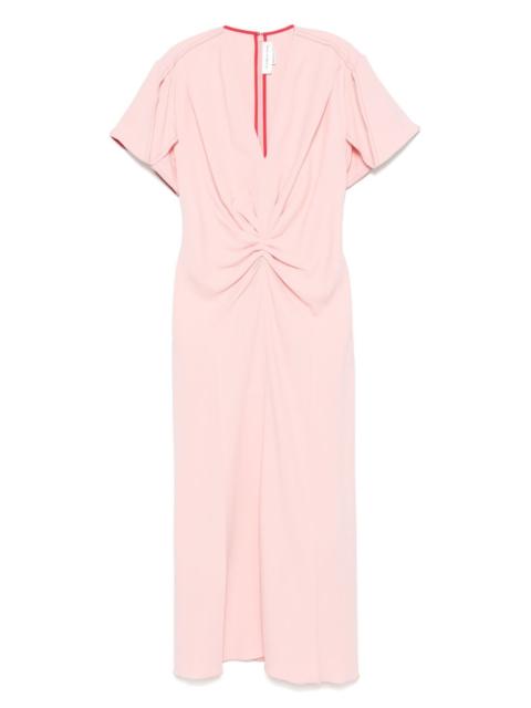 Victoria Beckham gathered dress