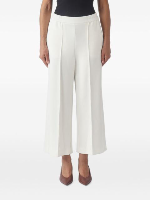 MEIMEIJ pressed-crease wide-leg cropped trousers