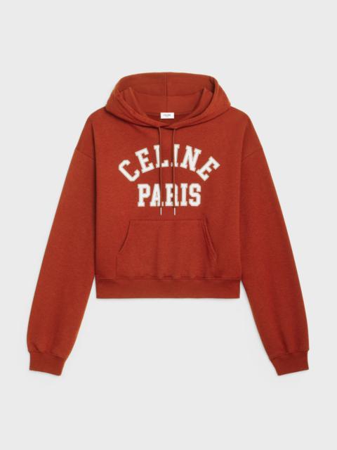 CELINE BOXY CELINE SWEATSHIRT IN COTTON AND CASHMERE