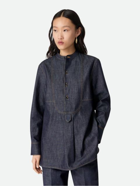 Bottega Veneta Indigo Denim Shirt