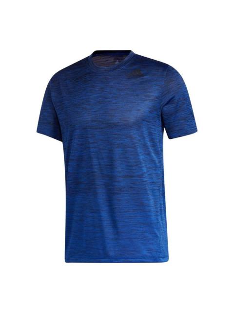 adidas Gradient Tee Sports Crew-neck Short Sleeve Blue GC8410