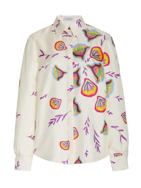 GABRIELA HEARST Henri Blouse in Printed Silk