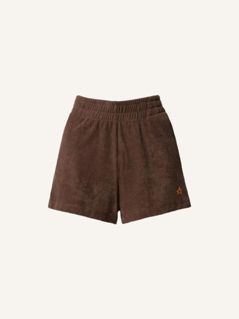PERFECT MOMENT Terry Cotton Shorts