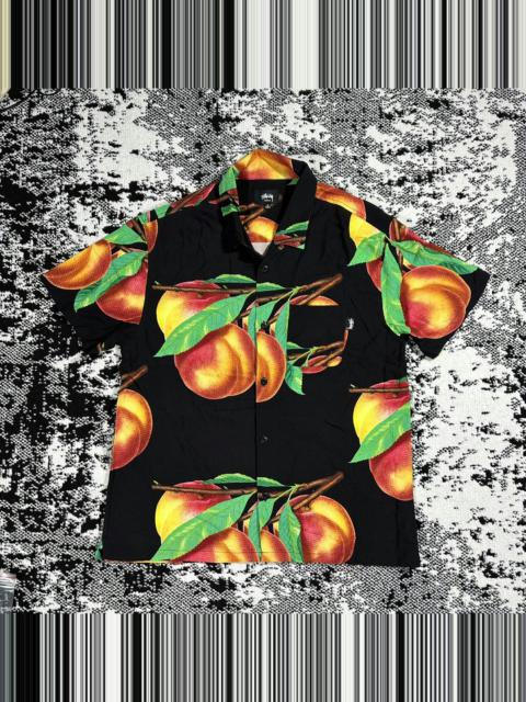 Other Designers Vintage - STUSSY AUSTRALIA PEACH 🍑 SS RAYON