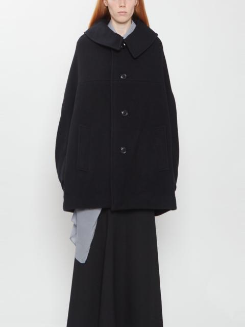 Y's Arranged Mosser Wool Short Coat