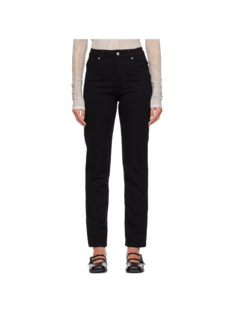 ECKHAUS LATTA Black Straight Leg Jeans
