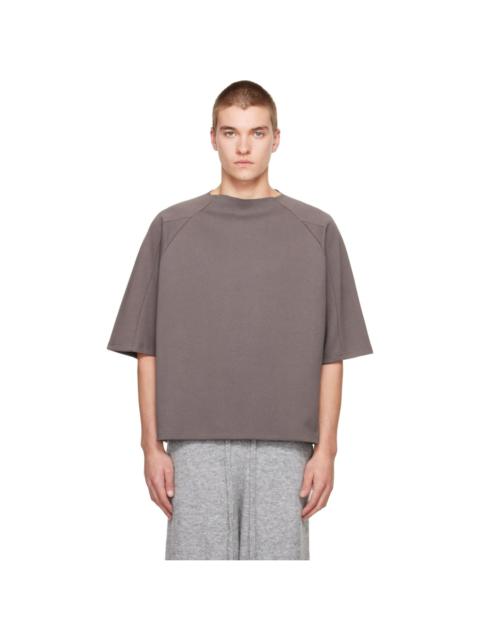 Seventh Brown Box Cut T-shirt